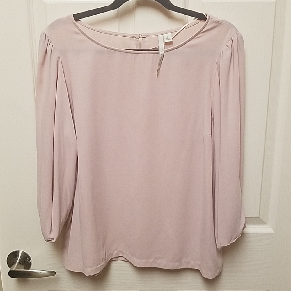 Blush blouse
